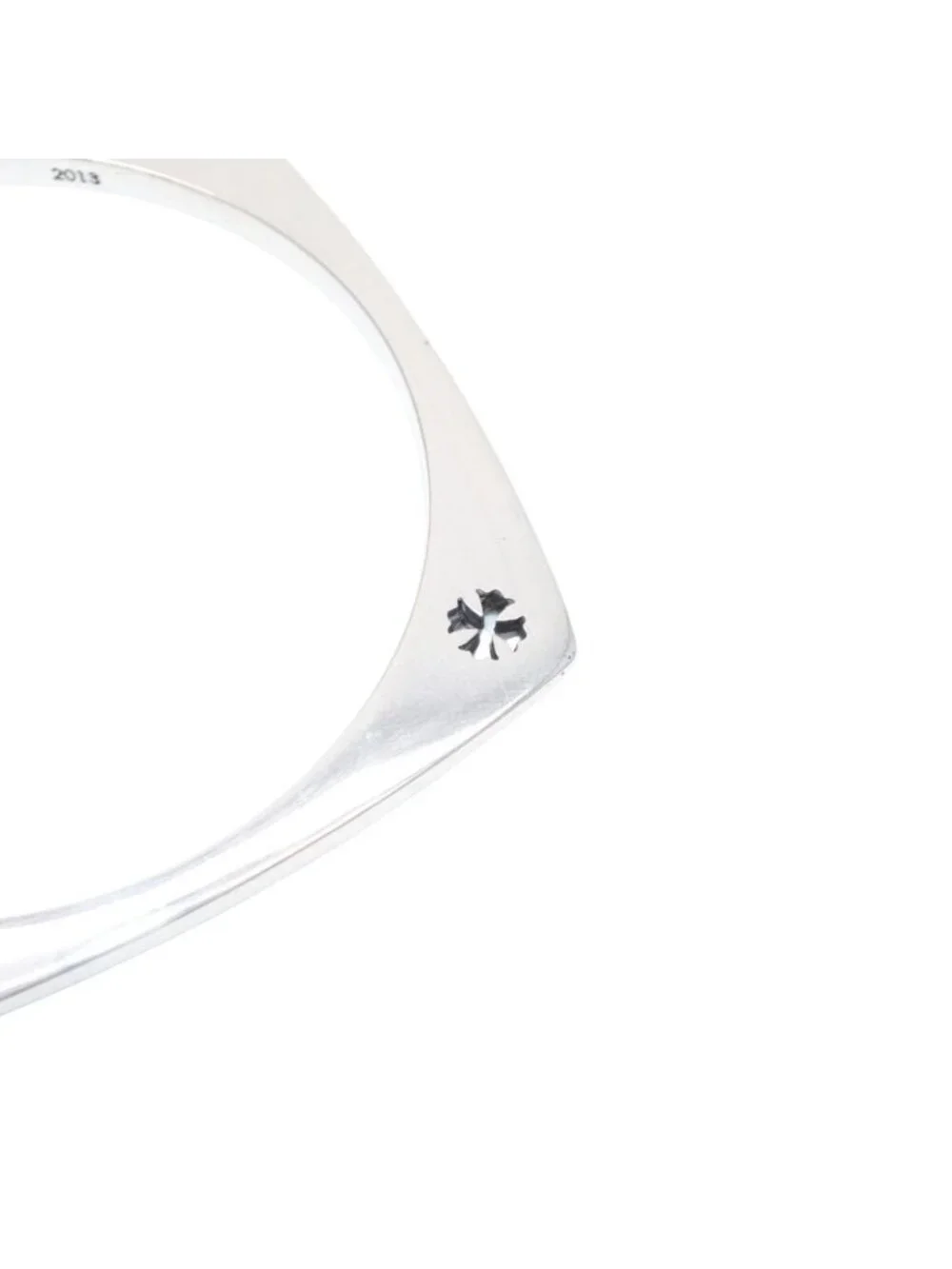Chrome Hearts KH Square Kate Hudson Bangle CH Plus 925 Sterling Silver